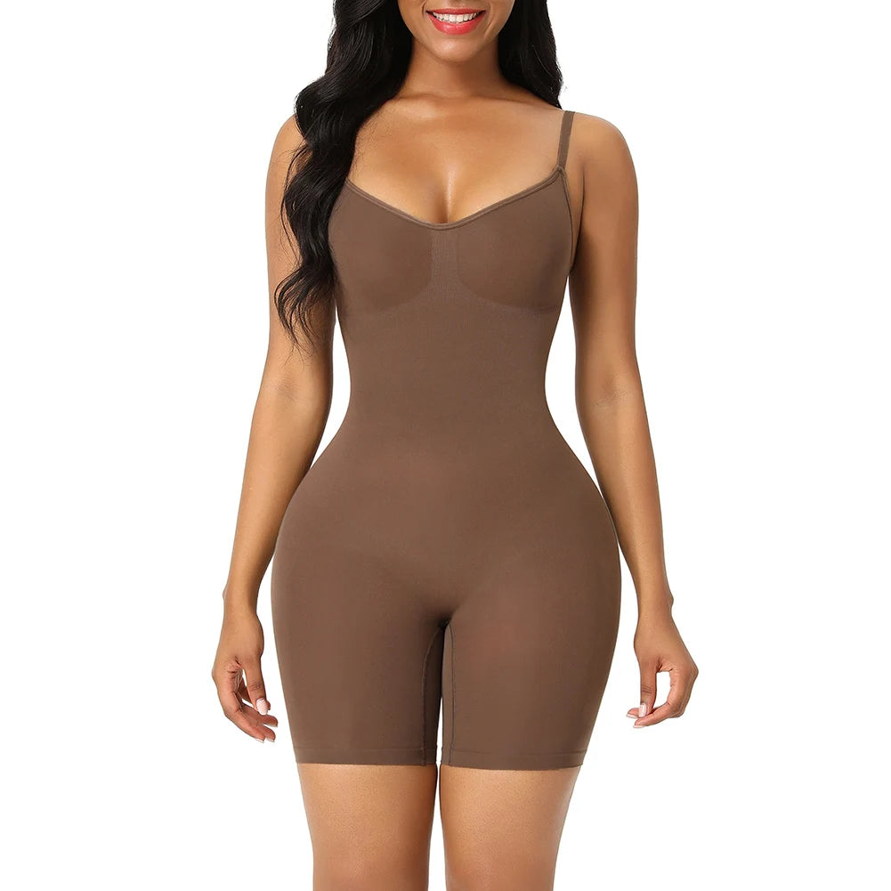 Colombianas Seamless Women Sculpting Bodysuit  Push Up Butt Lifter Thigh Slimmer Slimming Underwear Body Shaper Shapewear