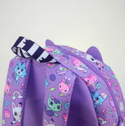 Australia smiggle original children's schoolbag girls Gabby shoulder backpack Kawaii 3-7 year modeling bags 14 inch