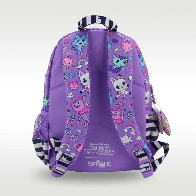 Australia smiggle original children's schoolbag girls Gabby shoulder backpack Kawaii 3-7 year modeling bags 14 inch