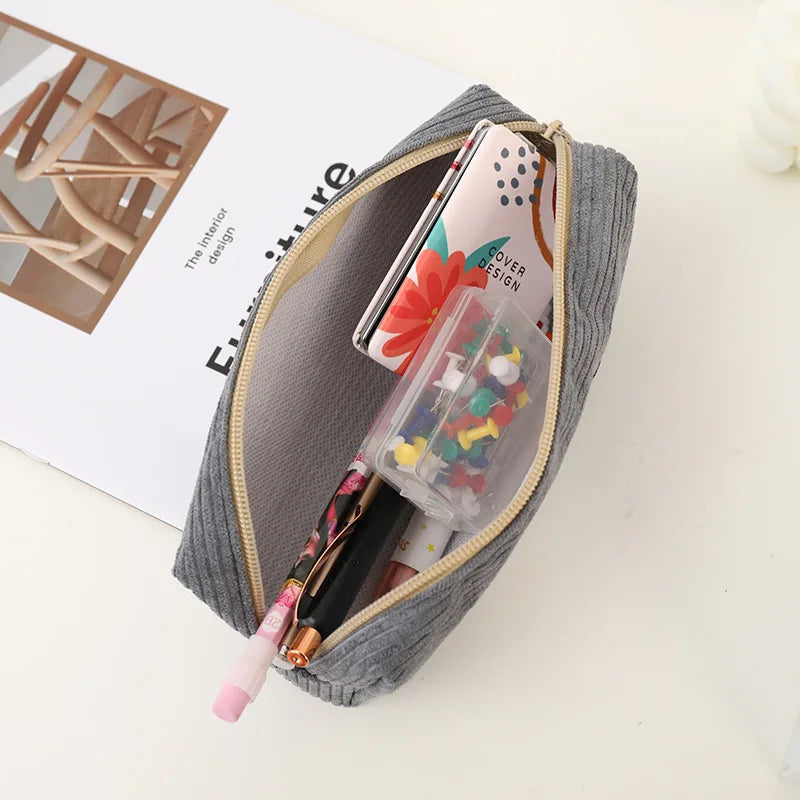 Shark Stuffed Pencil Case as School Student Stationery