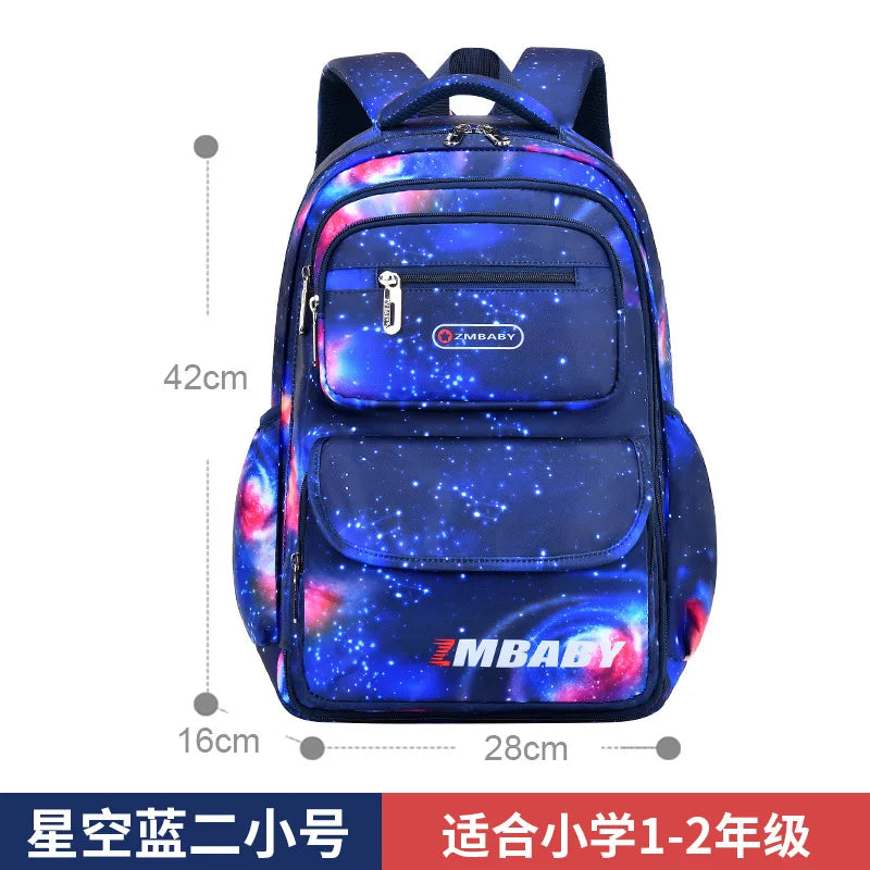 2024 New Waterproof Children School Bags For Boys Orthopedic Primary School Backpack Kids Schoolbag Book Bag Mochila Infantil