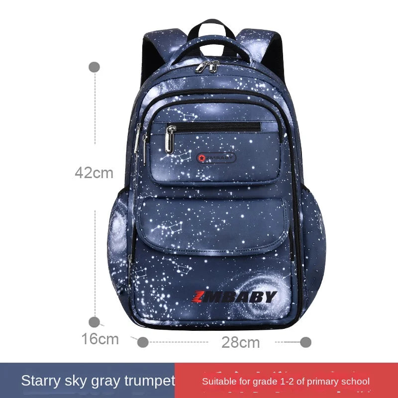 2024 New Waterproof Children School Bags For Boys Orthopedic Primary School Backpack Kids Schoolbag Book Bag Mochila Infantil