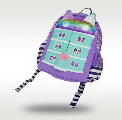 Australia smiggle original children's schoolbag girls Gabby shoulder backpack Kawaii 3-7 year modeling bags 14 inch