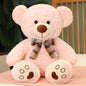 35/50/60CM Cute Classic Teddy Bear Plush Toys Kawaii Bow Tie Bear Plushie Pillow Stuffed Soft Dolls for Kids Girls  Lover Gifts