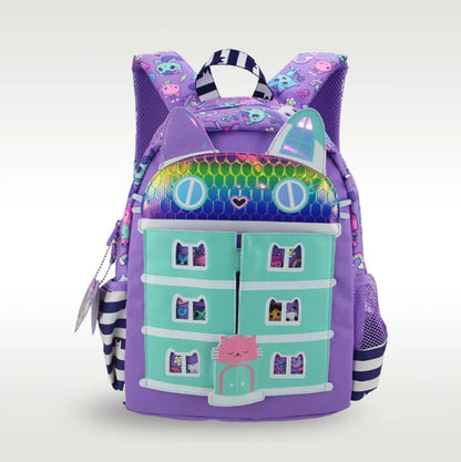 Australia smiggle original children's schoolbag girls Gabby shoulder backpack Kawaii 3-7 year modeling bags 14 inch