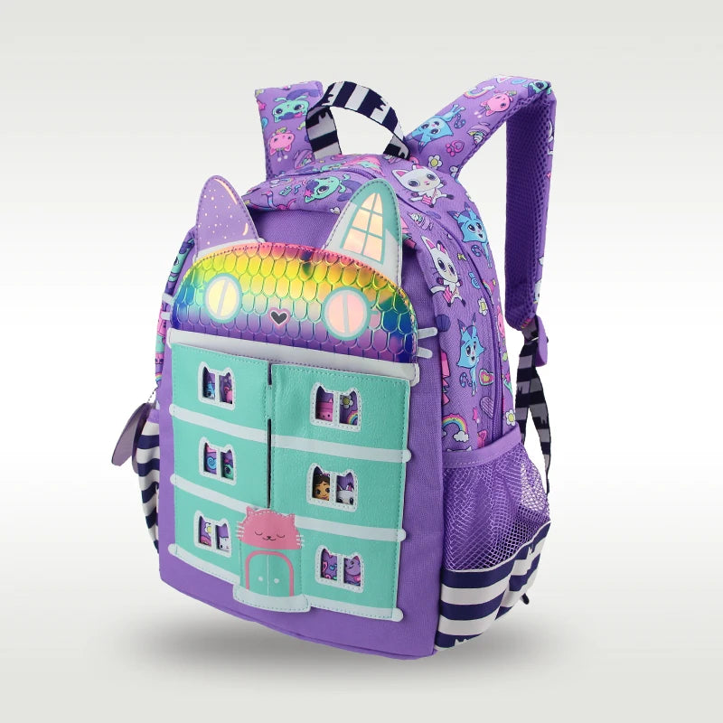 Australia smiggle original children's schoolbag girls Gabby shoulder backpack Kawaii 3-7 year modeling bags 14 inch