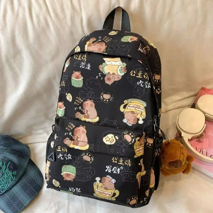 Mochila Kawaii Cartoon Capivara